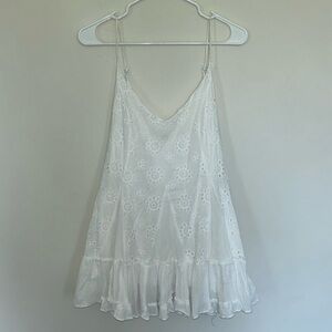 White Eyelet Sundress